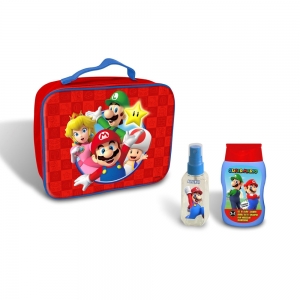 SUPER MARIO Sacoche Eau parfumée + bain moussant