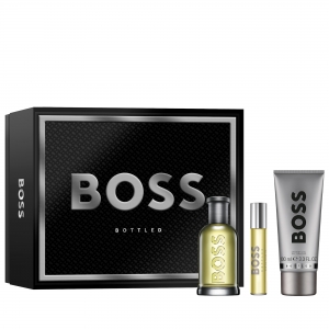 BOSS BOTTLED Coffret Eau de Toilette, vapo voyage et gel douche