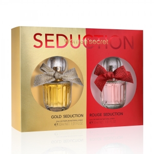 DUO GOLD SÉDUCTION ET ROUGE SÉDUCTION Coffret Eau de Parfum Gold Séduction + Eau de Parfum Rouge séduction