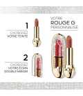 ROUGE G Embrasse-moi ! L'écrin bijou double miroir - Édition Limitée Le rouge à lèvres soin personnalisable